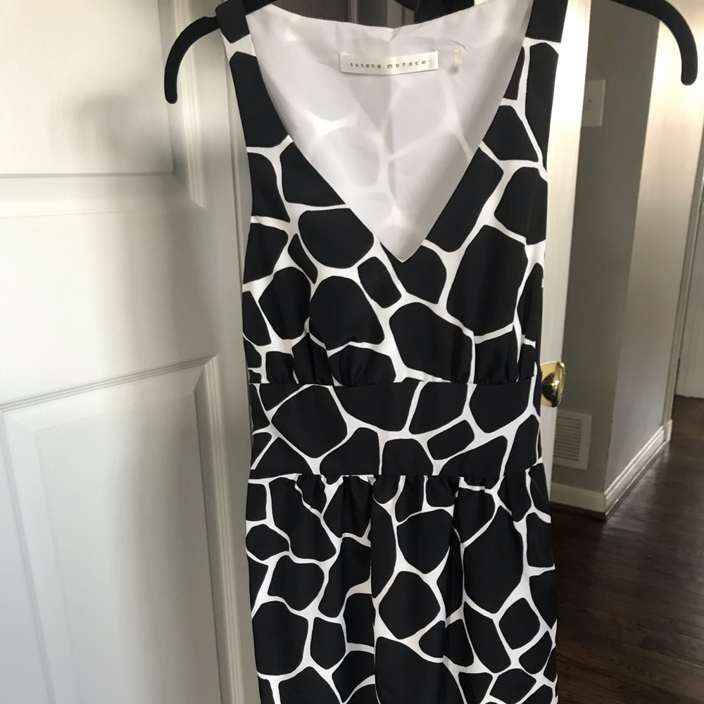 Susana Mónaco Black and White Dress